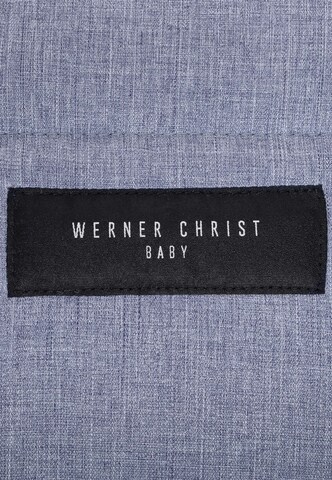 Werner Christ Baby Lammfellfußsack 'CORTINA' in Blau