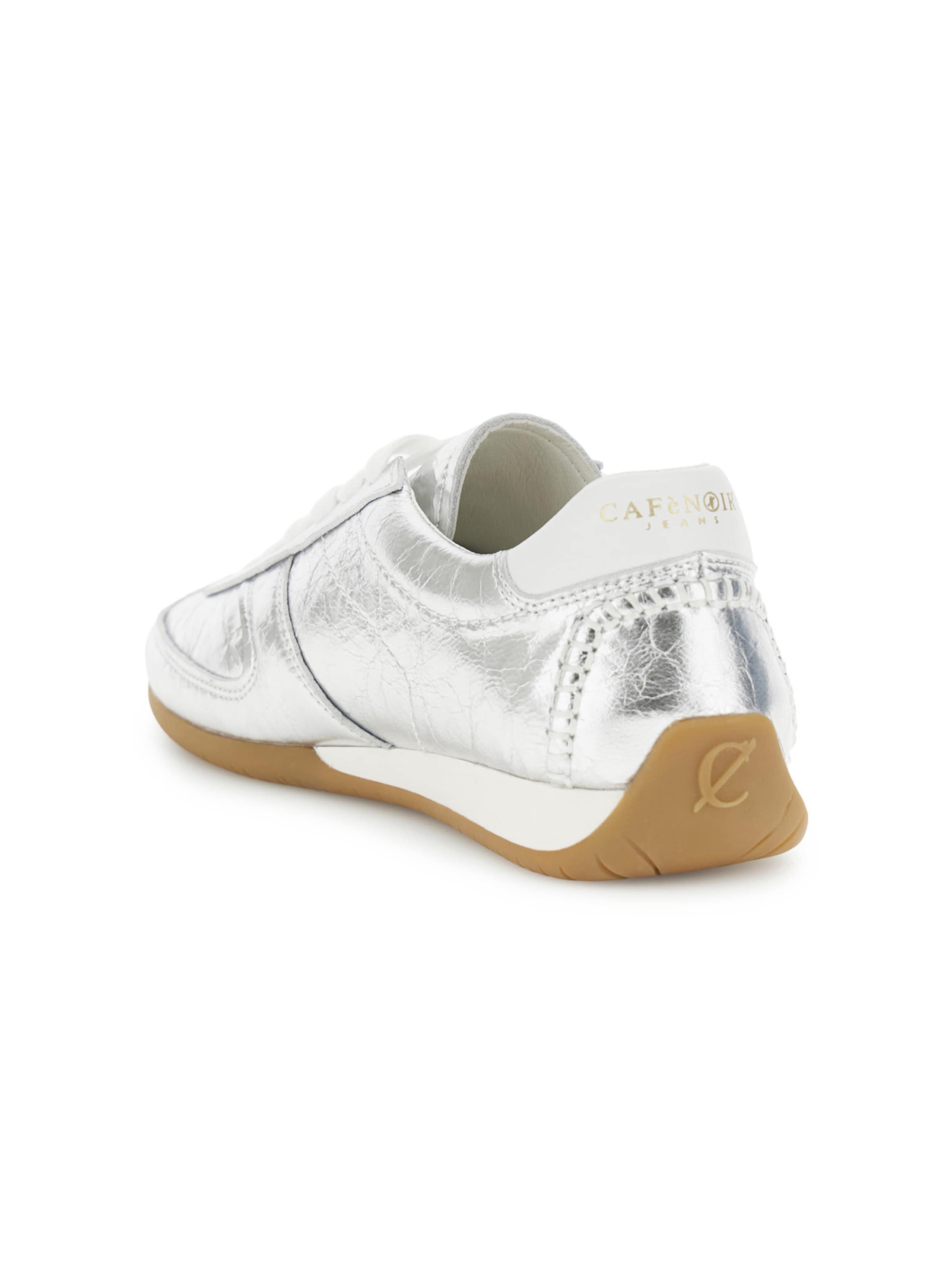 CAFè NOIR Sneakers laag in Zilver