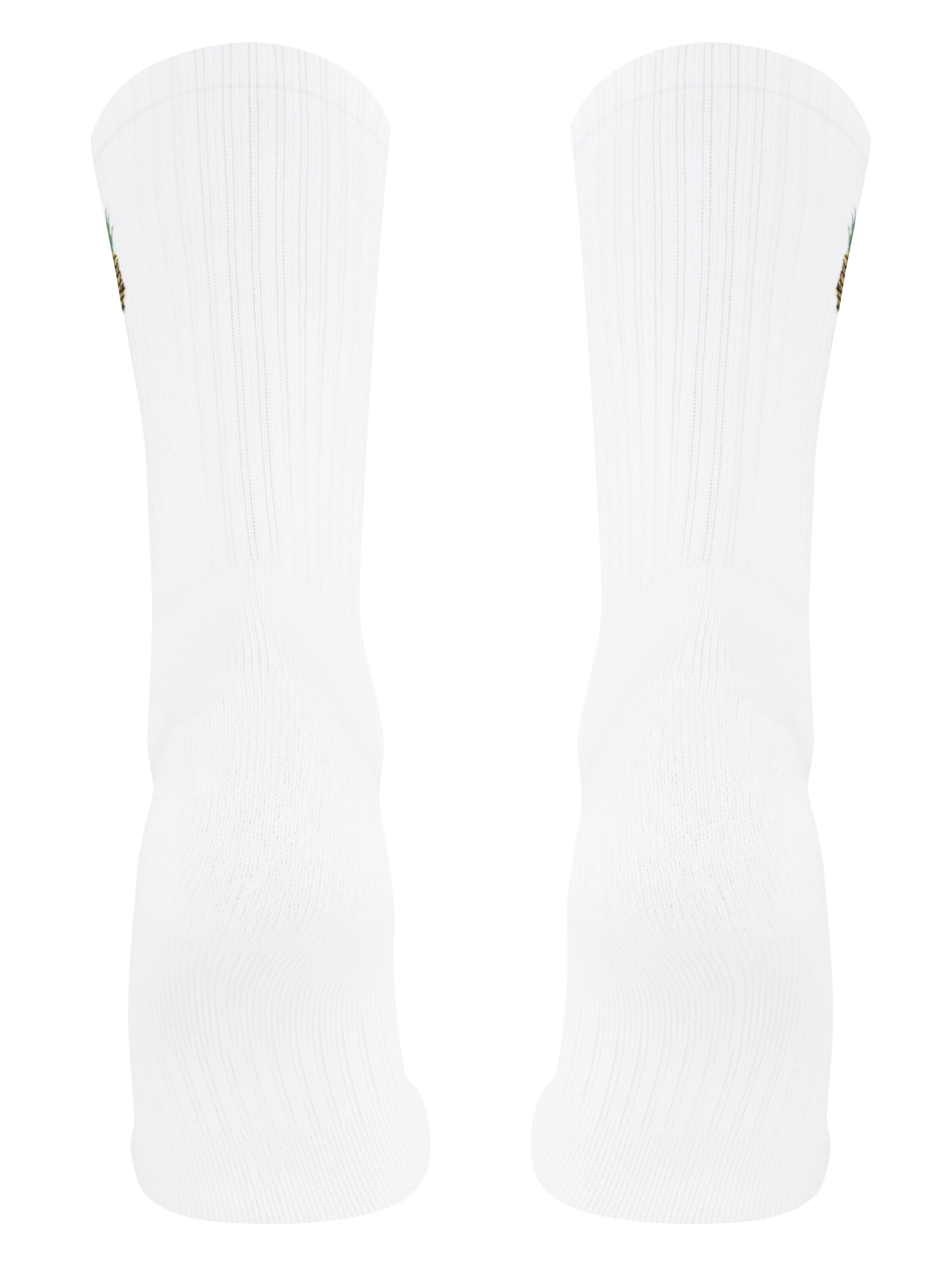 Chaussettes de sport normani en blanc