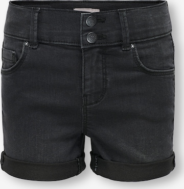 ONLY GIRLS Regular Shorts 'KOGCarmen' in Schwarz: Vorderseite