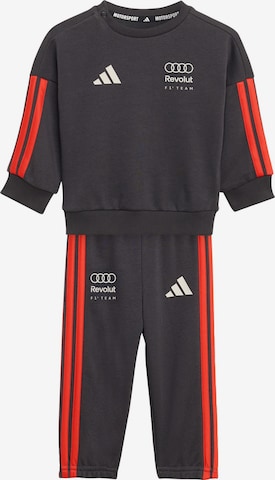 ADIDAS PERFORMANCE Tracksuit 'Audi Formula One Team DNA' in Black: front
