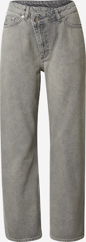 Wide leg Jeans 'Stina' di LeGer by Lena Gercke in grigio: frontale