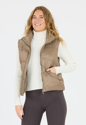 Athlecia Sportbodywarmer 'Chica' in Bruin