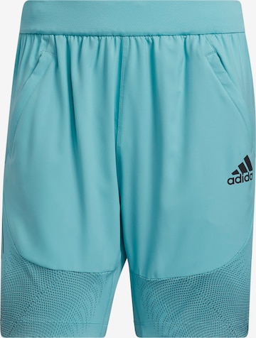 ADIDAS SPORTSWEAR Štandardný strih Športové nohavice - Modrá: predná strana