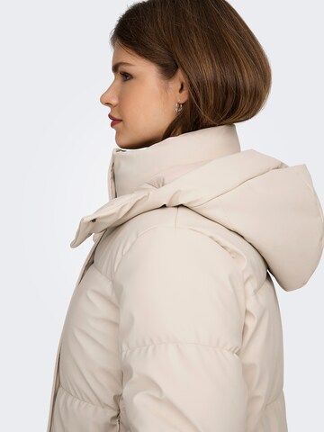 ONLY Kurtka zimowa 'ONLAGNES' w kolorze beżowy