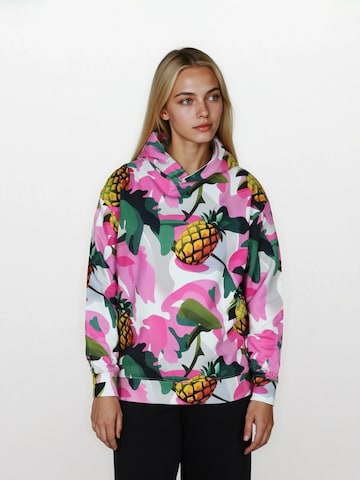 Sweat-shirt 'Appelboom' salzhaut en mélange de couleurs : devant