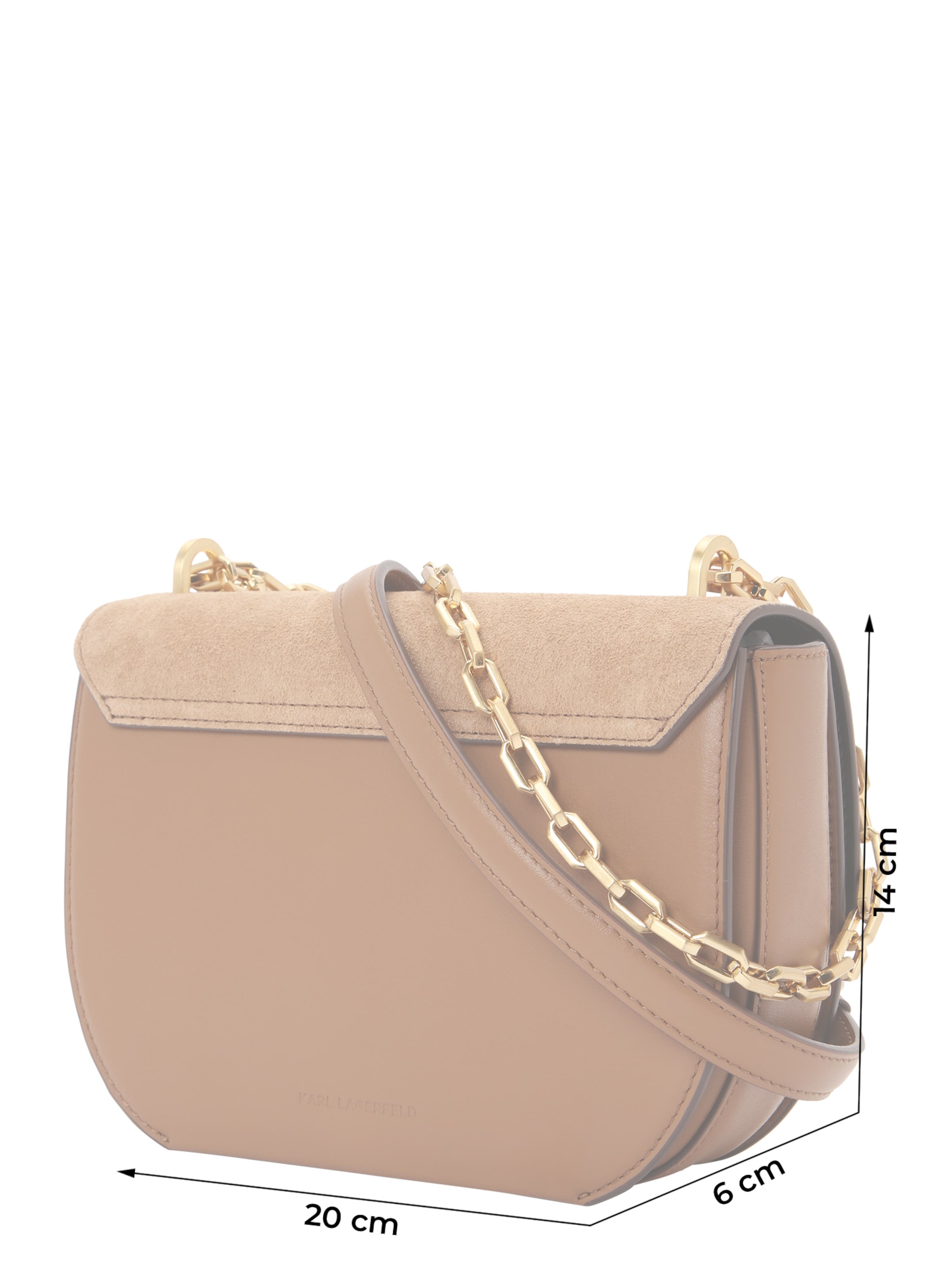 Karl Lagerfeld Õlakott 'FOREVER' karamell, Tootevaade