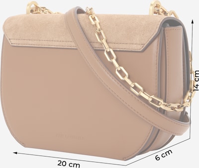 Karl Lagerfeld Pleca soma 'FOREVER', krāsa - karameļkrāsas, Preces skats