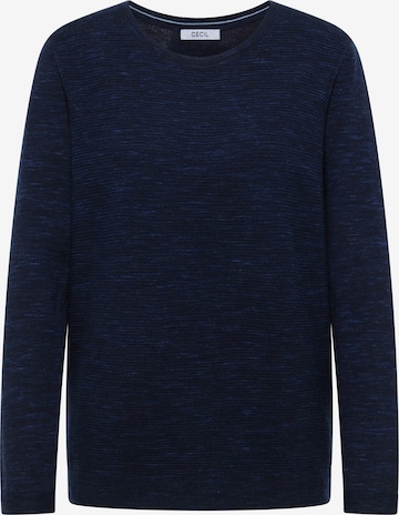 CECIL Sweater in Blue: front