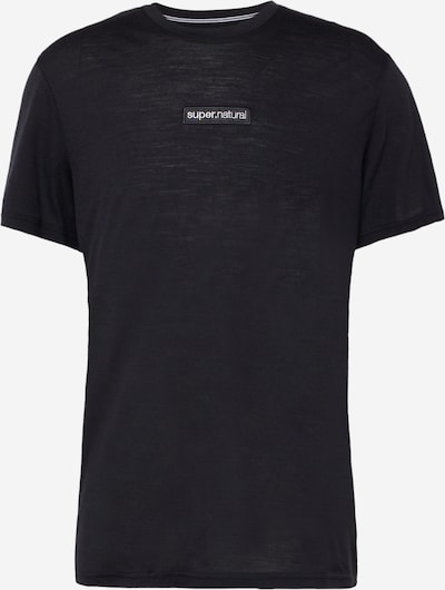 super.natural T-Shirt fonctionnel en noir / blanc, Vue avec produit