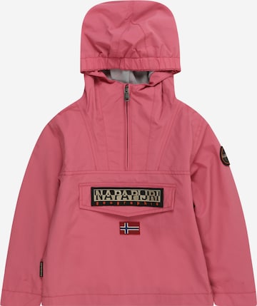 NAPAPIJRI Prehodna jakna 'RAINFOREST SUM 4' | roza barva: sprednja stran