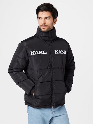 Veste mi-saison 'Essential' Karl Kani en noir : devant