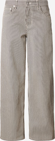 ruda TOPSHOP Plačios klešnės Džinsai 'CINCH': priekis