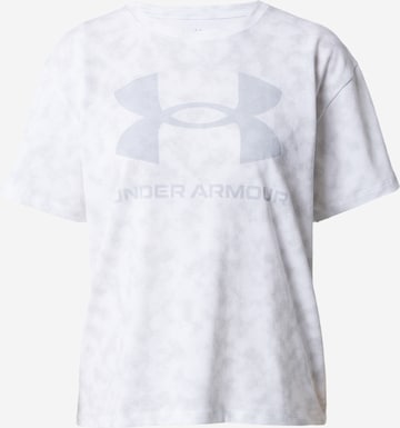 UNDER ARMOUR Functioneel shirt in Wit: voorkant