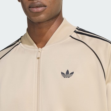 ADIDAS ORIGINALS - Sudadera con cremallera en beige