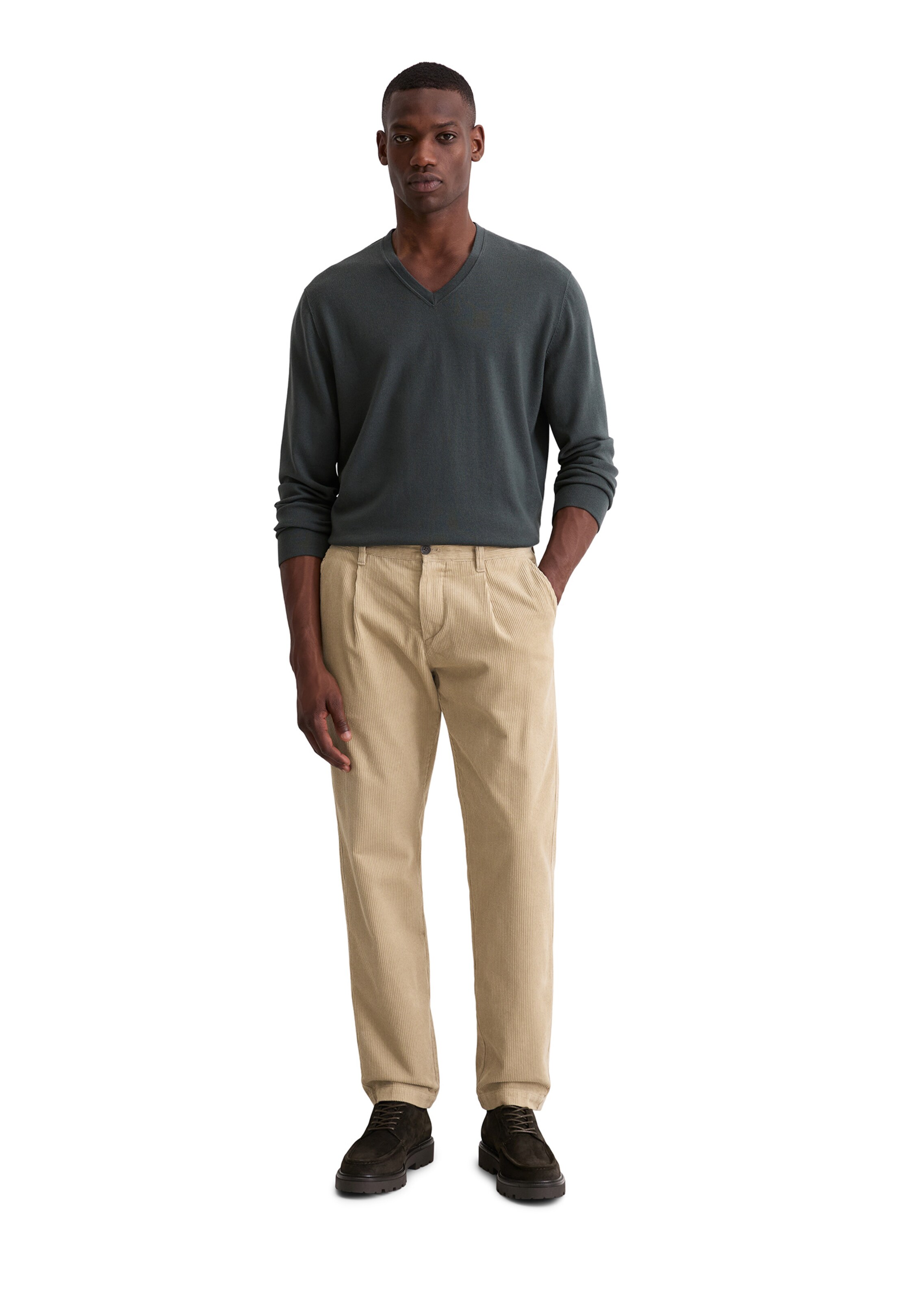Marc O'Polo Regular Hose 'Osby' in Beige