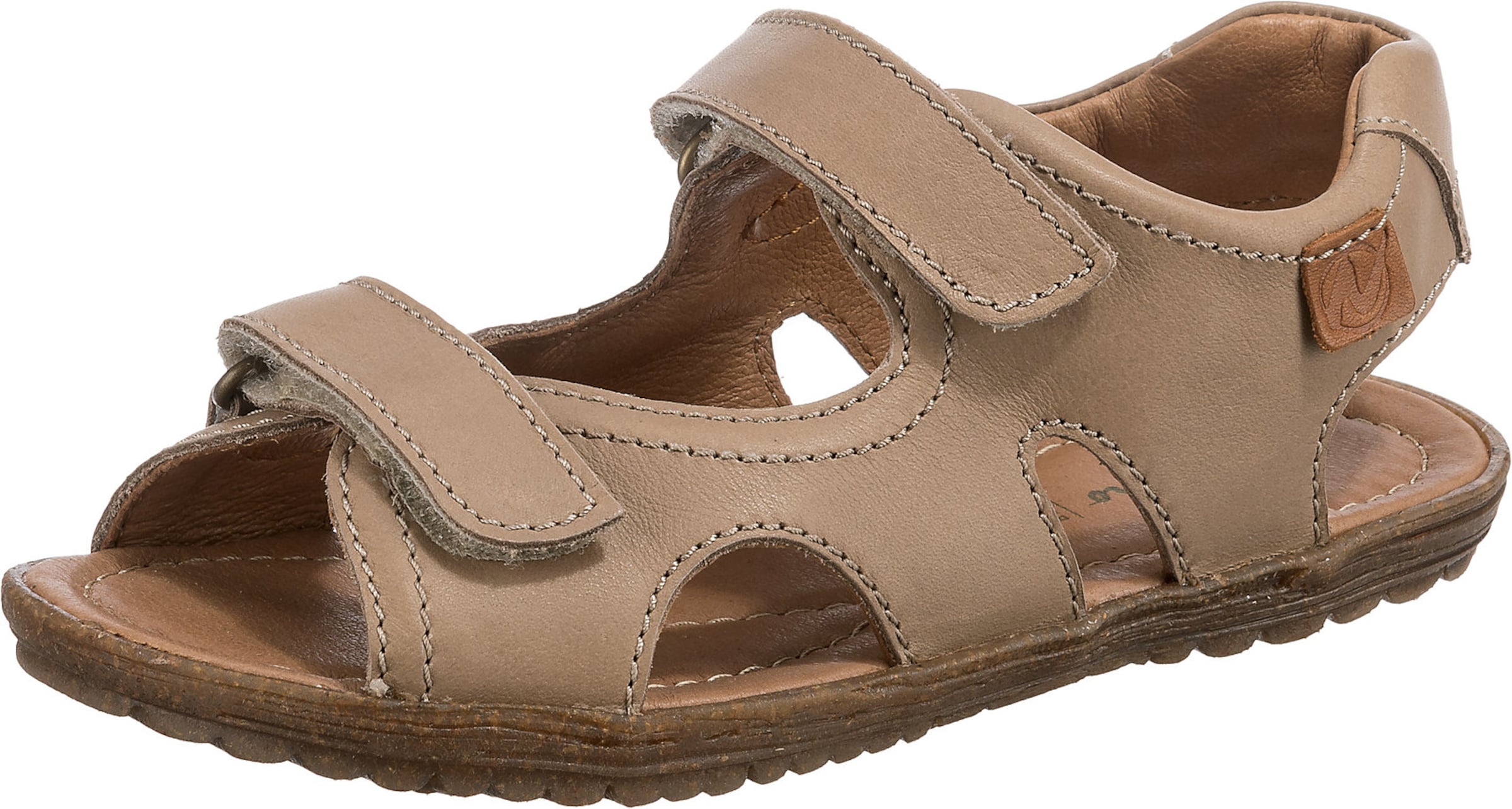 NATURINO Offene Schuhe 'SKY' in Beige: Vorderseite