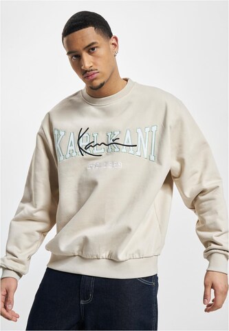 Karl Kani Sweatshirt i beige: forside