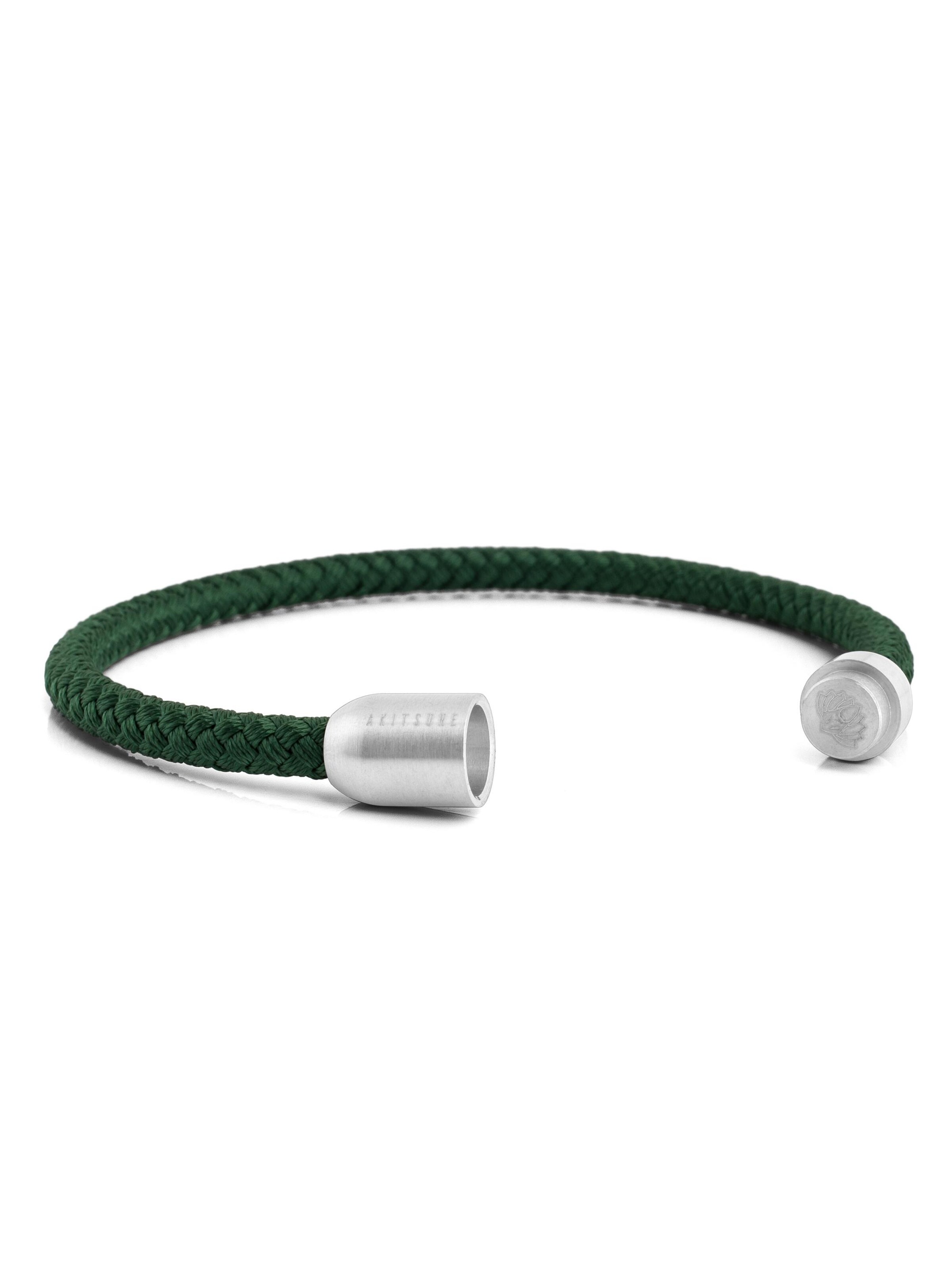 Akitsune Bracelet 'Silvus' in Green