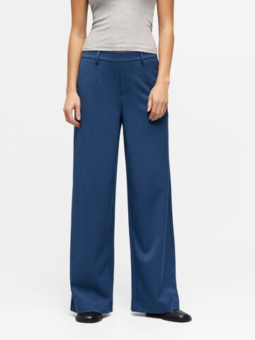 OBJECT Wide leg Pants 'LISA' in Blue: front