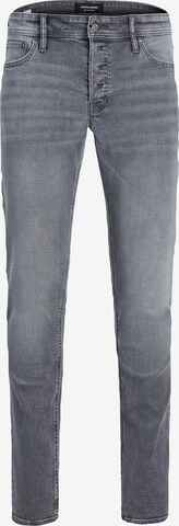 JACK & JONES Slimfit Jeans 'Glenn Original' in Grijs: voorkant