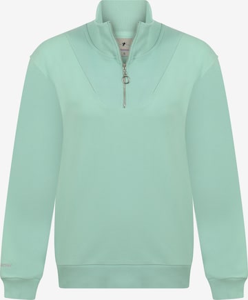 DENIM CULTURE Sweatshirt 'Tatiana' in Groen: voorkant
