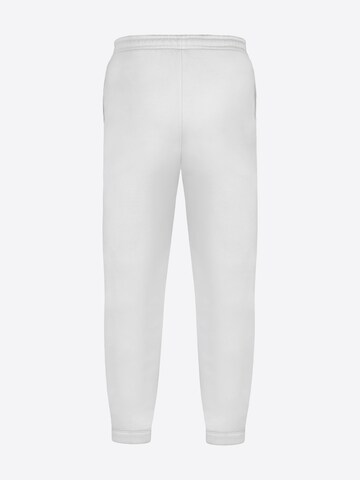 TATES Tapered Workout Pants in White