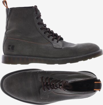 BOSS Orange Stiefel 42 in Grau: predná strana