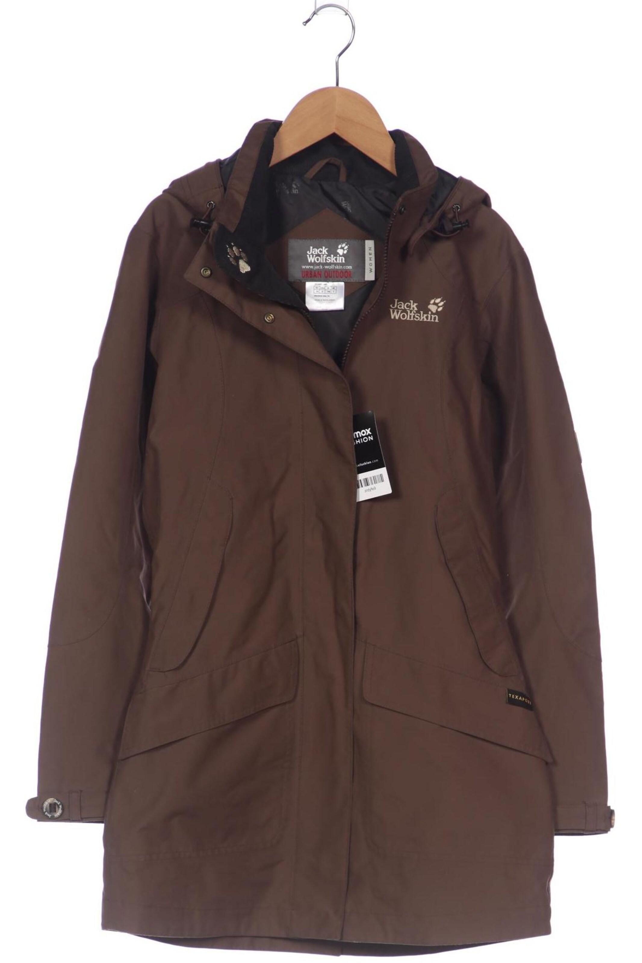 Jacket Jack Wolfskin Mantel Braun Jack Wolfskin 5th Avenue Coat