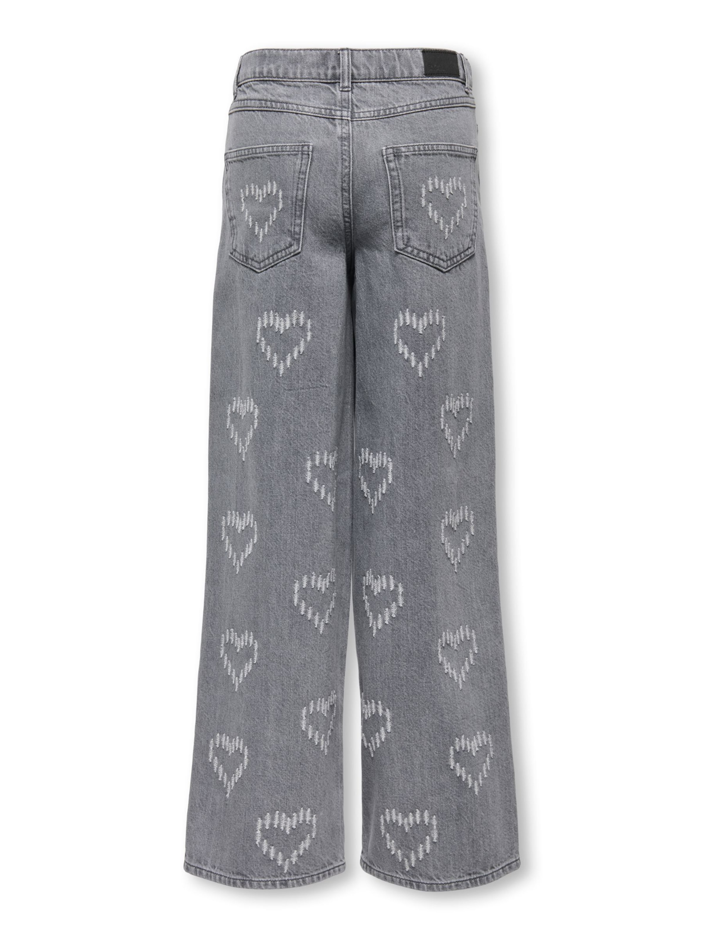 ONLY GIRLS regular Jeans 'KOGLUMI' i grå