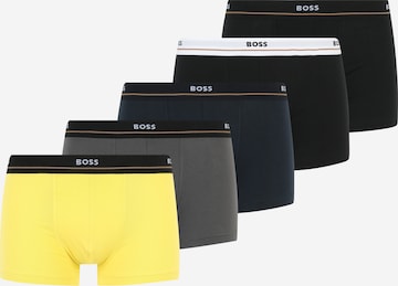BOSS Orange Boxershorts 'Essential' in Blauw: voorkant