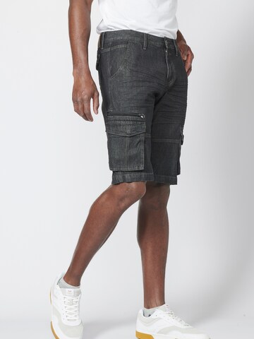 KOROSHI Regular Shorts in Schwarz