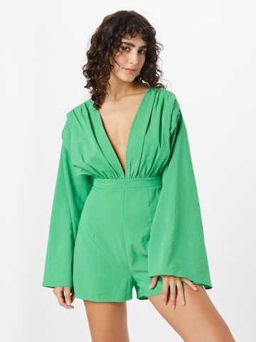 Tuta jumpsuit di Misspap in verde: frontale