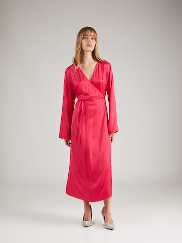 Robe 'Flore' modström en rose : devant