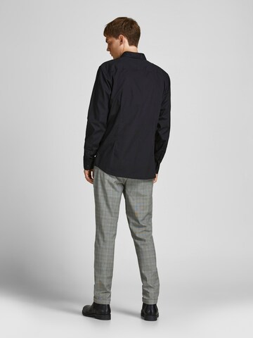 JACK & JONES Slimfit Chinosy 'Marco Connor' w kolorze szary