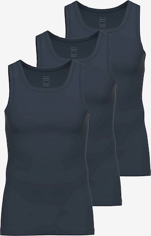 Ammann Unterhemd 'Close to you' in Blau: Vorderseite