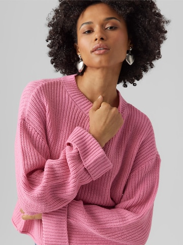 VERO MODA Sweater 'SAYLA' in Pink