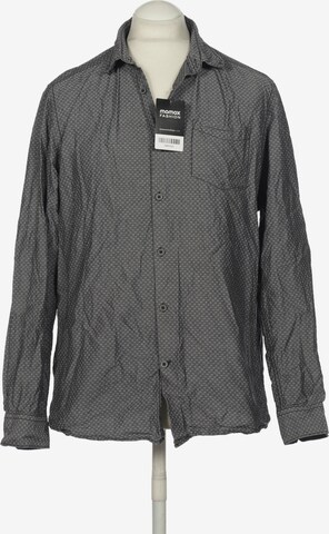 PIONEER Button Up Shirt in L in Grey: front