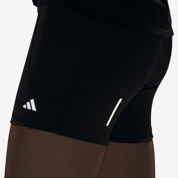 ADIDAS PERFORMANCE Skinny Sportovní kalhoty 'DailyRun' – černá