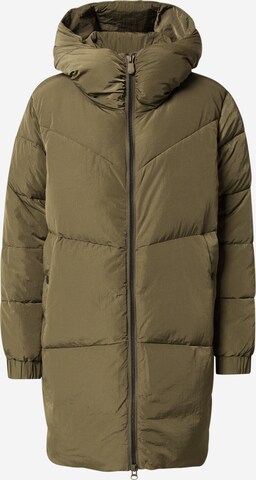 SAVE THE DUCK Between-Seasons Coat 'IREM' in Green: front