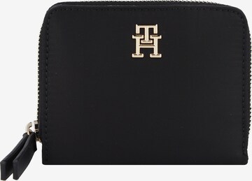 TOMMY HILFIGER Portemonnaie in Schwarz