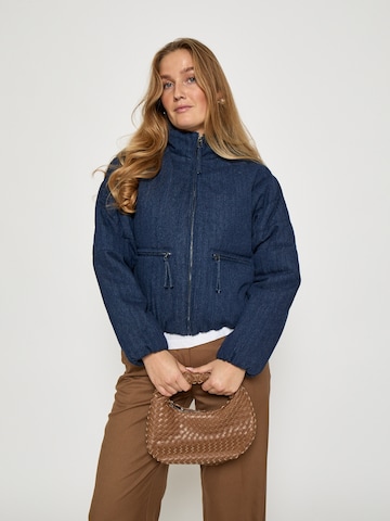 DESIRES Talvitakki 'Ivory' värissä sininen