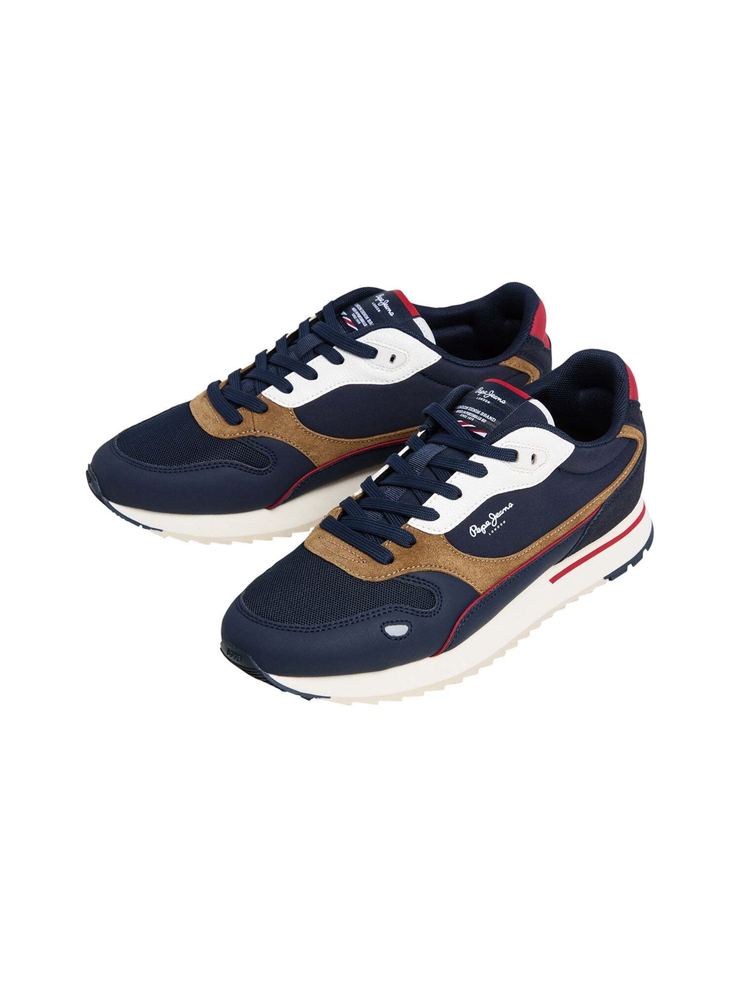Pepe Jeans Sneakers laag ' BEXLEY ESSENCE' in Blauw