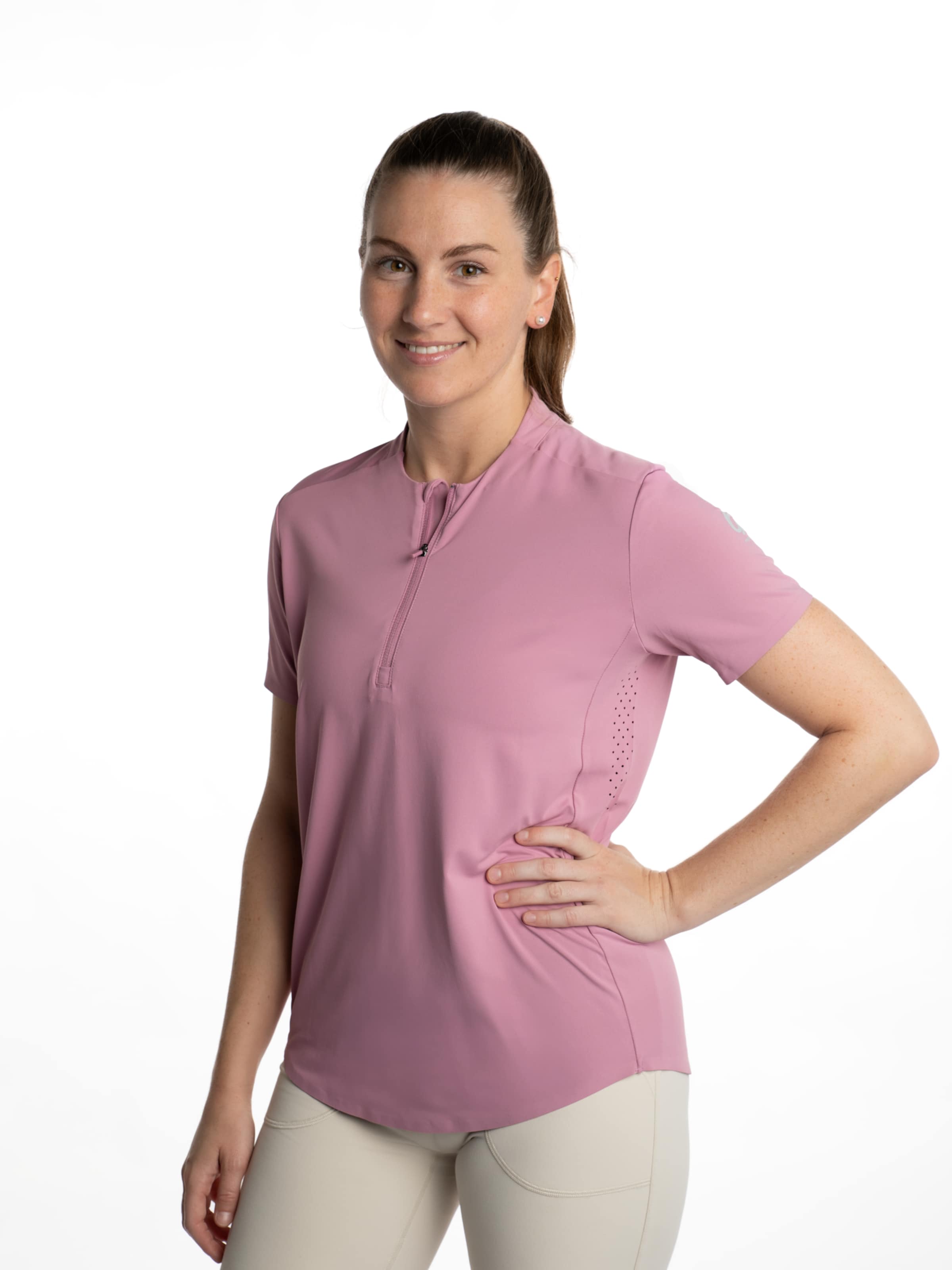 mymotus Funktionsshirt 'mymotus®, ladies high performance T-Shirt, soft rose YW23'‌‌‌‌‌‌‌‌‌‌ in Pink: Vorderseite