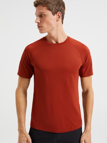 WE Fashion - Camiseta en rojo: frente