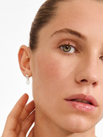 PilgrimNaušnice 'Fire' - srebro boja