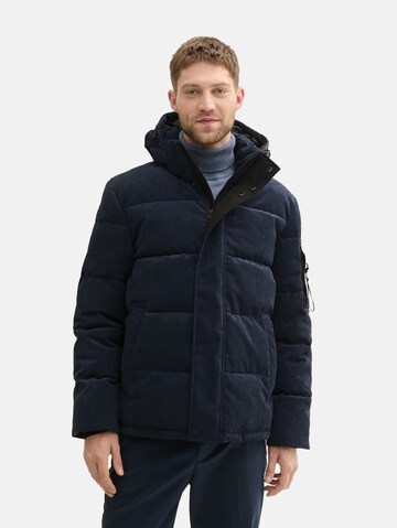 TOM TAILOR Winterjas in Blauw: voorkant