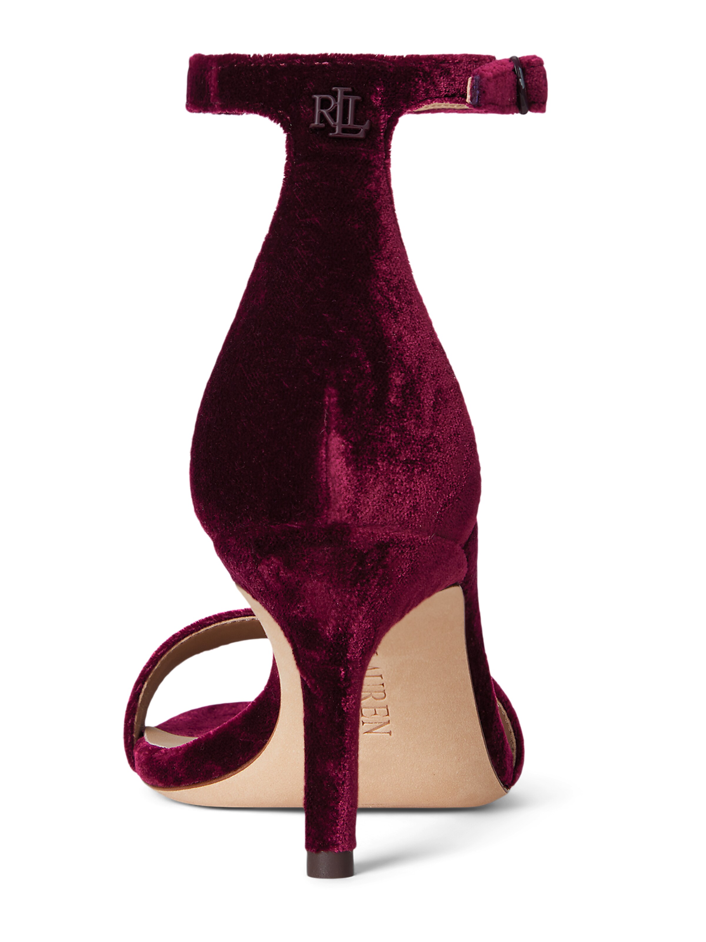 Sandales à lanières 'ALLIE' Lauren Ralph Lauren en rouge