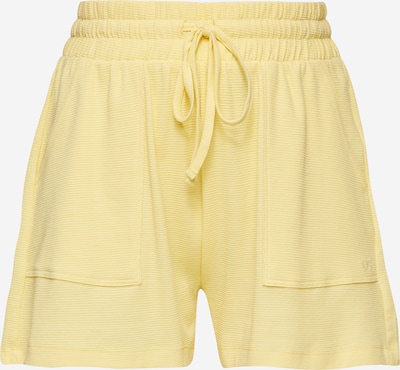 QS Pantalon en jaune clair, Vue avec produit
