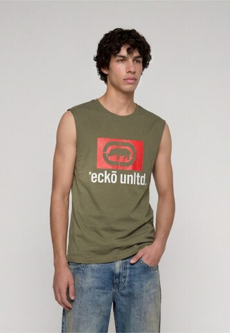 Maglietta di Ecko Unlimited in verde: frontale